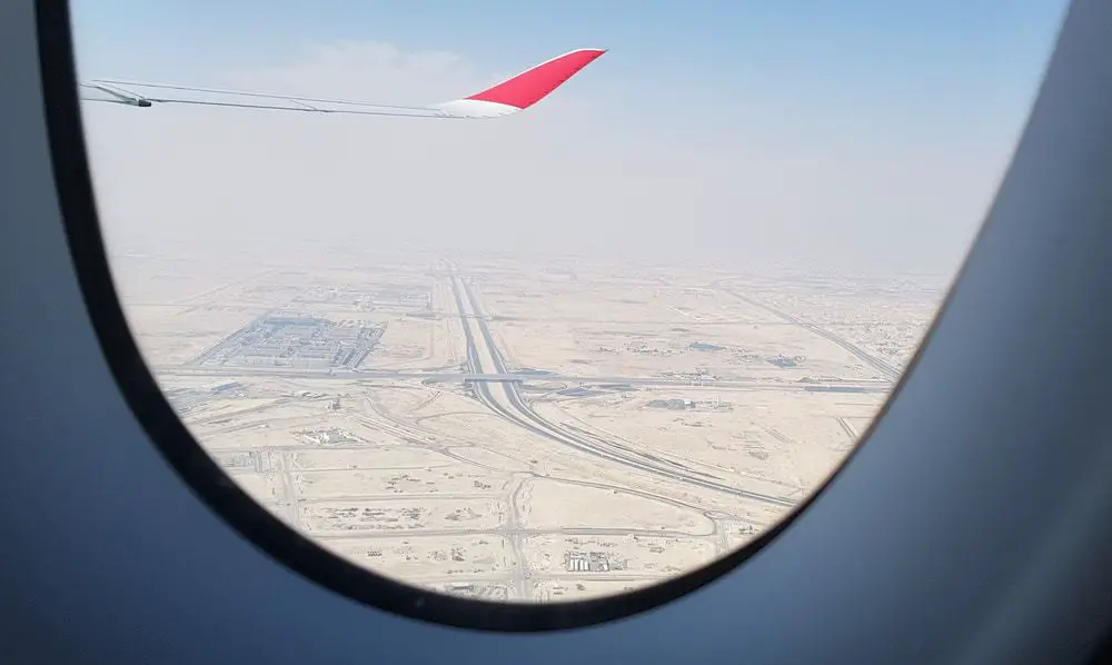 airplane window