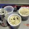 pouring diet coke in a airplane