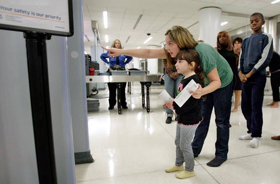 airport security kid