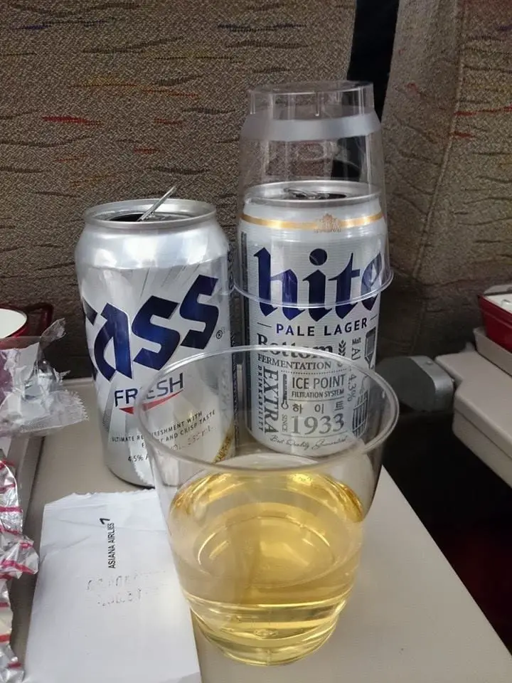 beers- on plane