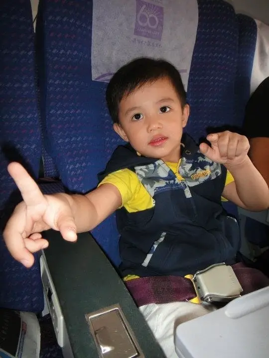 child seating alone