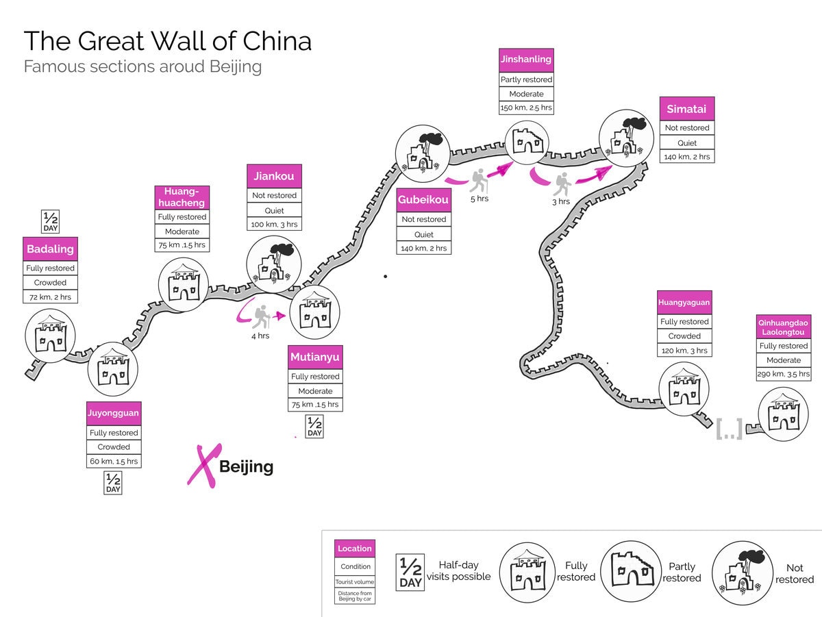 great wall map