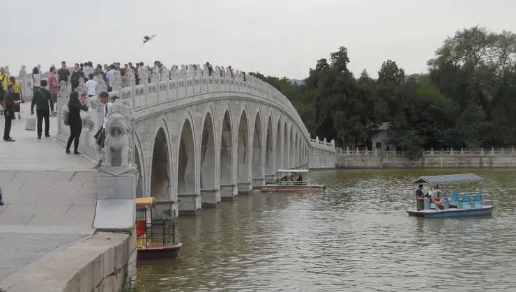 summer palace bridge