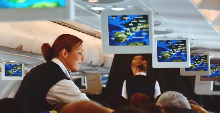 british airways flight attendant