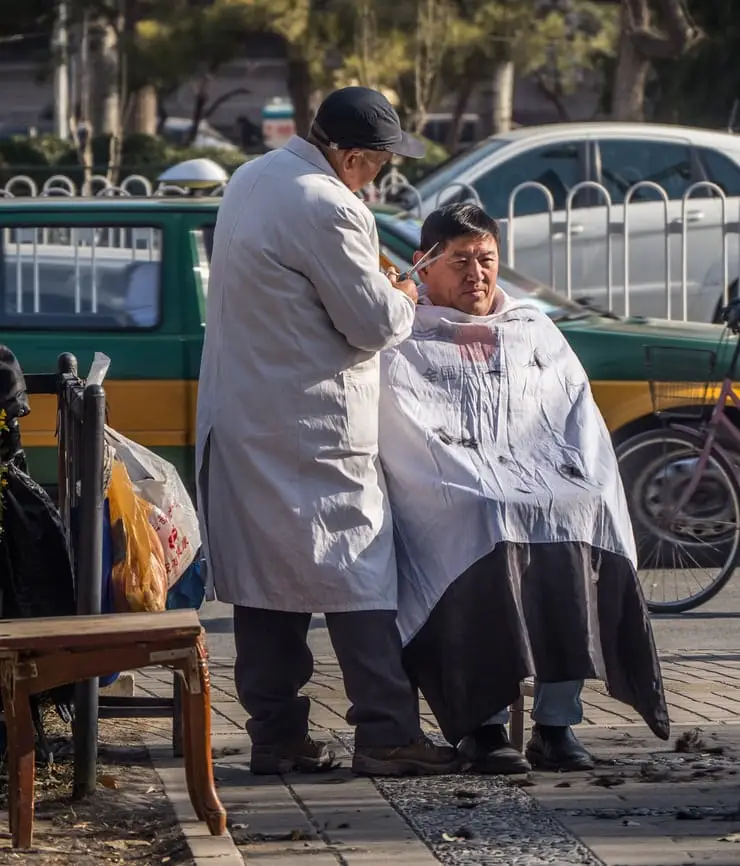 chinese queue hair cut chinese queue hair cut