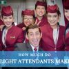 flight attendants salaries