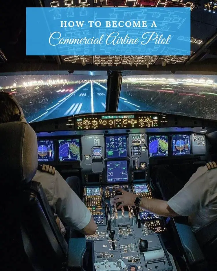 how to become a commercial airline pilot