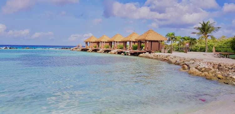 cabanas at flamingo beach