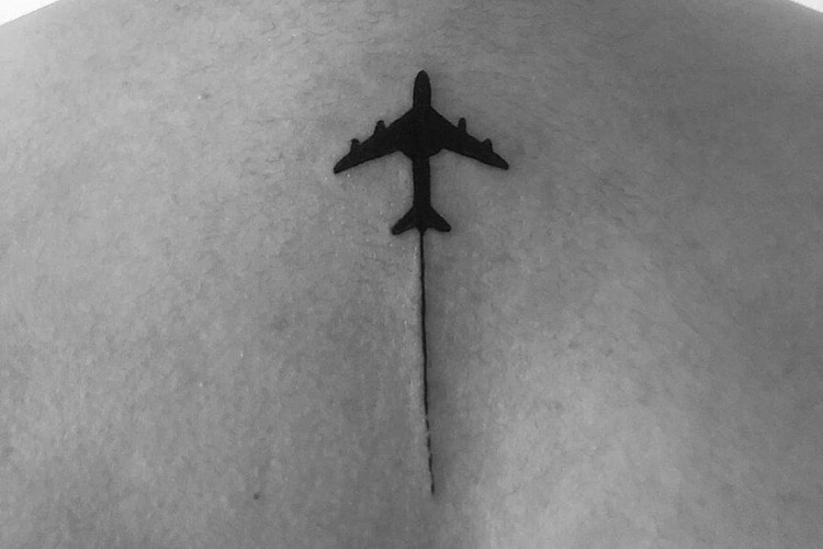 airplane tatoo