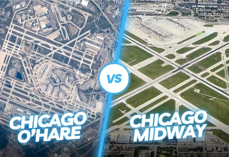 Chicago O’Hare vs Midway