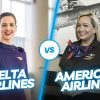 delta vs american flight attendant