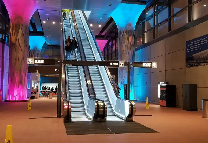 The Dulles Airport Station of the Washington Metro