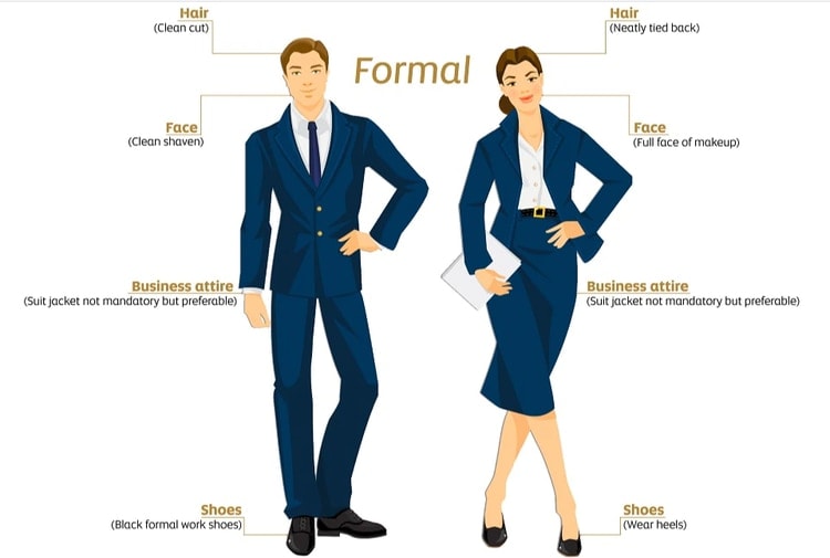 etihad interview dress code