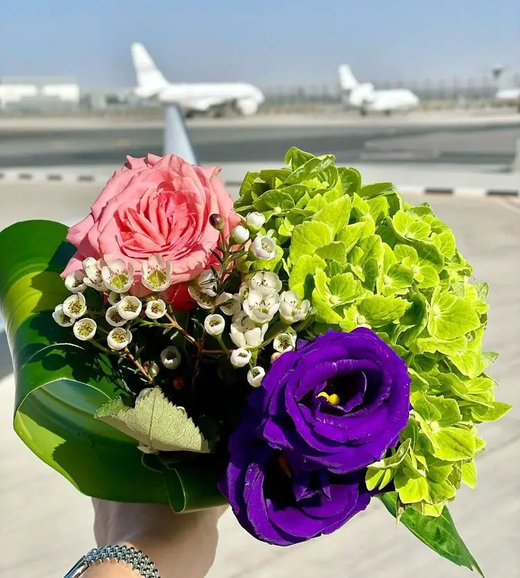 flowers jet