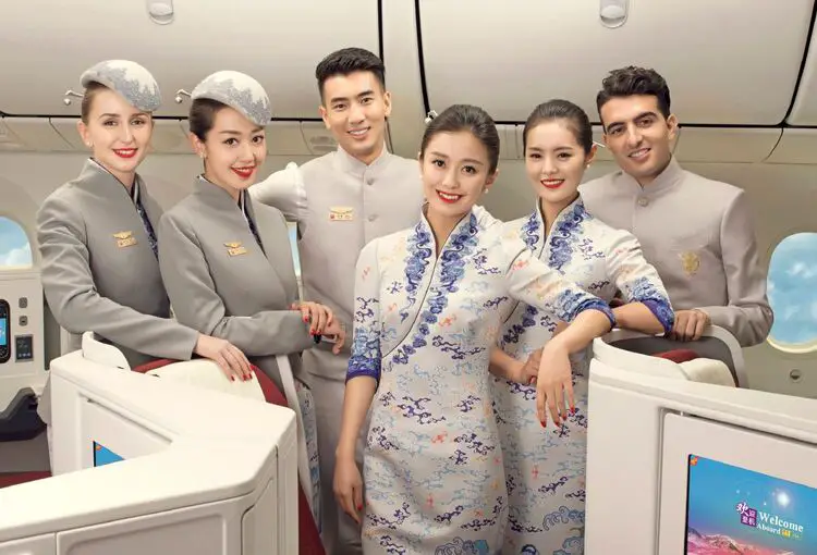 hainan airlines flight attendant uniforms