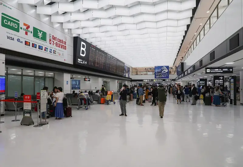 Narita Terminal 2 arrivals hall