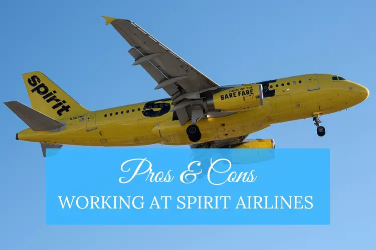 pros cons working at spirit airlines