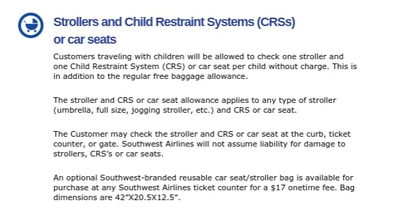 southwest crs