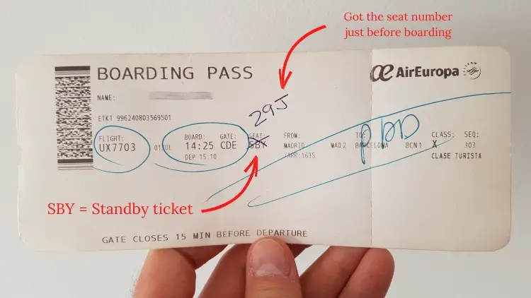 standby ticket explained