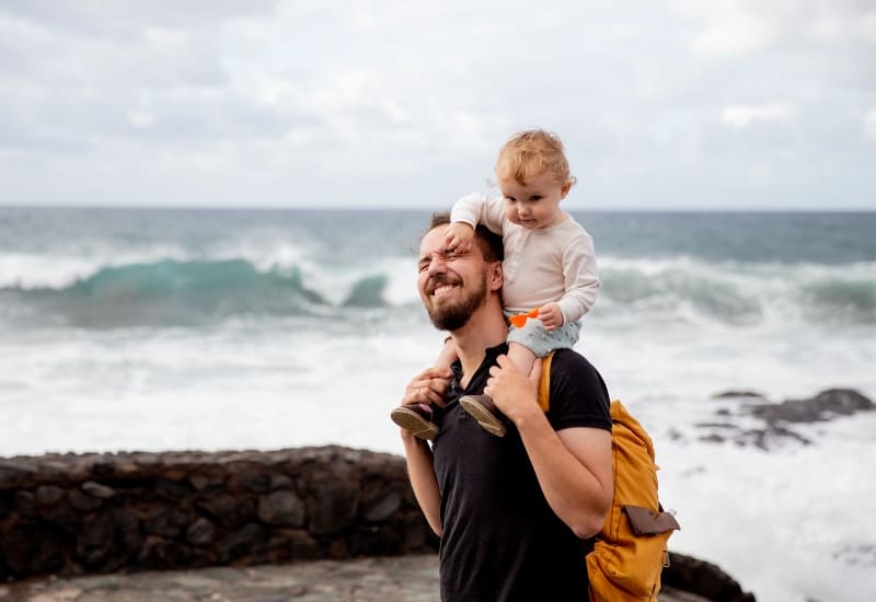 toddler in spain